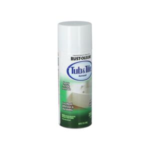 SPRAY PAINT TILE & TUB 12oz WHITE 280882 SPRAY PAINT TILE & TUB 12oz WHITE 280882